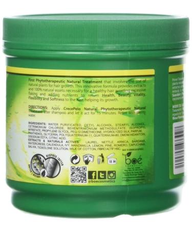 Bo Cosmetics Crecepelo Natural Phytotherapy Treatment 473.2ml - Boost Hair Growth & Nourish Scalp - Buy Online on GoSupps.com