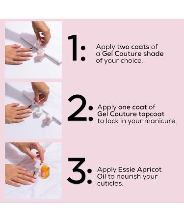 Essie Gel Couture Nail Polish Longlasting Chip Resistant No UV Lamp Required Inside Scoop 13.5 Ml Inside Scoop 13.5 ml (Pack of 1) - Buy Online on GoSupps.com