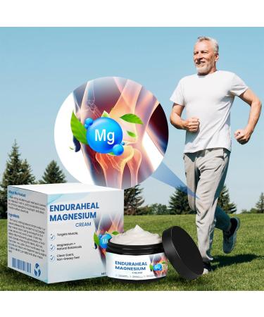 2pcs EnduraHeal Magnesium Cream - Professional Joint & Bone Crem Natural Magnesium Oil for Joint & Bone Back Neck Hands Knee Feet - 50g Suitable for All Skin Types - Buy Online on GoSupps.com