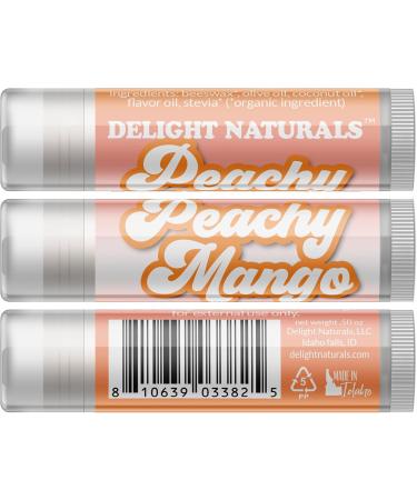Buy Jumbo Lip Balm - Peachy Mango | Nourishing Hydration | International Shipping Available - Buy Online on GoSupps.com