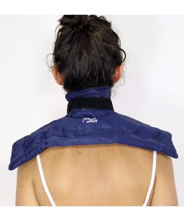 Hot Cold Gel Compress for Neck Pain Relief - 750g High Efficiency Gel | International Shipping - Buy Online on GoSupps.com