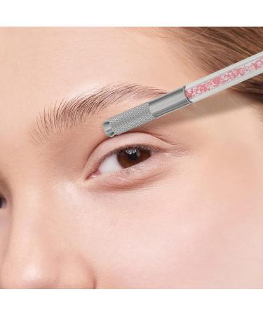PLAFOPE 3pcs Copper Makeup Supplies Eyebrow Pens Aluminum Alloy Plastic Crystal Pen Eyebrow Pencil - Buy Online on GoSupps.com