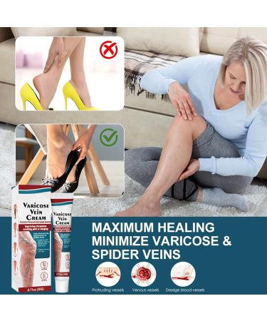 Vein Relief Cream 20g - Improve Blood Circulation & Reduce Varicose Veins on Legs - Buy Online on GoSupps.com