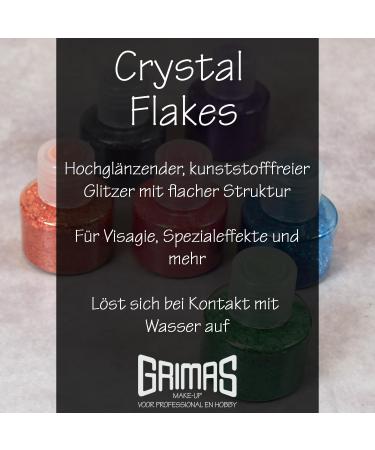  GRIMAS GRIMAS Crystal Flakes 758 Ultra-Sparkly Professional Face and Body Glitter Plastic-Free 8g Red 758 - Buy Online on GoSupps.com
