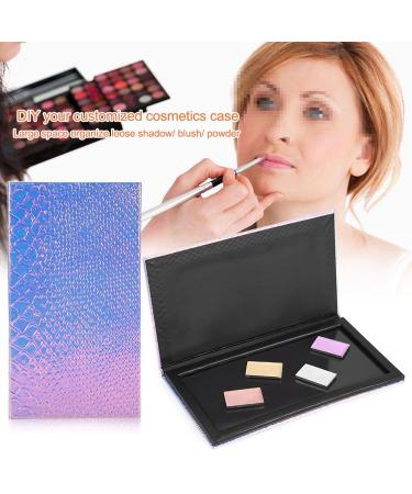 Portable Empty Eyeshadow Palette - Travel-Friendly Cosmetic Organizer for Home & On-the-Go Makeup (7.1 x 3.9 Inch) - Buy Online on GoSupps.com