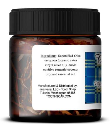 Shop Peppermint Shreds - 4 oz All-Natural Fluoride-Free Tooth & Gum Cleaner with Organic Coconut & Olive Oil - Freshens Breath & Promotes Oral Health - Buy Online on GoSupps.com
