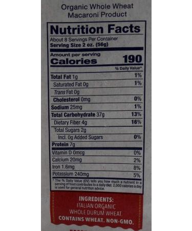 DeLallo Organic Whole Wheat Capellini Pasta Bundle | 3 Count (16 oz each) with Recipe Booklet - Buy Online on GoSupps.com