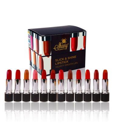 SHANY Slick and Shine Lipstick Set