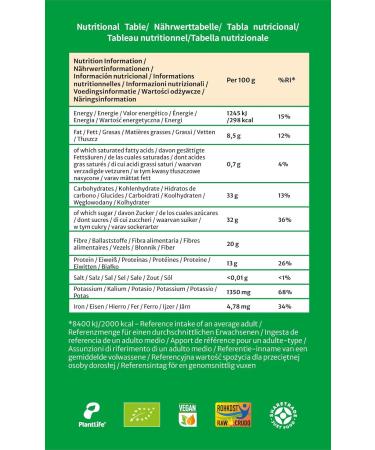 PlantLife Organic Elderberry Powder 500g | Pure Vegan Whole Fruit | Eco-Friendly Packaging - Buy Online on GoSupps.com