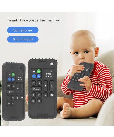 Soft Silicone Baby Bite Toys - Cell Phone Shaped Teething Rings for 6-12 Months Safe & Fun for Boys & Girls - Buy Online on GoSupps.com