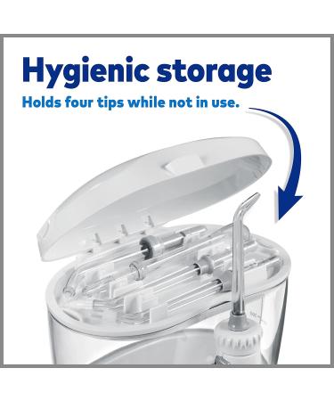 Waterpik Ultra Water Flosser WP-100 - ADA Accepted 6 Tips Best for Dental Care & Oral Hygiene - Shop Internationally - Buy Online on GoSupps.com