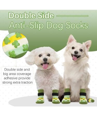 Kuoser Dog Socks - 3 Pairs Anti-Slip Paw Protection for Hardwood Floors | Dog Shoes | L (6-Pack) - Buy Online on GoSupps.com