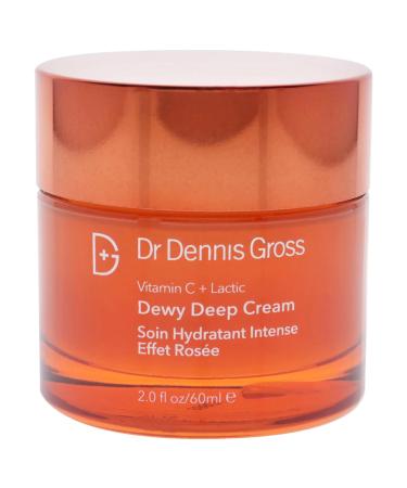 Dr Dennis Gross Vitamin C Plus Lactic Dewy Deep Cream - Unisex 2 oz | Hydrating Anti-Aging Moisturizer - Buy Online on GoSupps.com