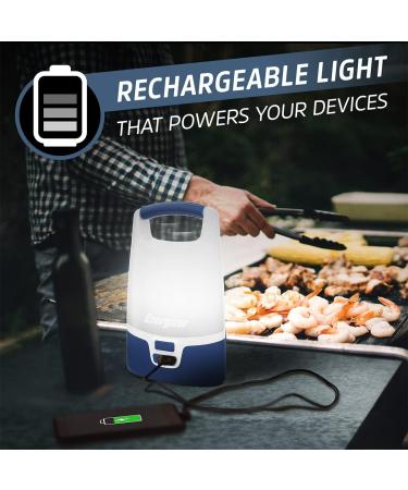 Energizer Smart Multi-Color LED Lantern, 1200 Lumen Rechargeable Lantern, Indoor and Outdoor Night Light and Camping Lantern, 360 Degree Light (USB Included) - Buy Online on GoSupps.com