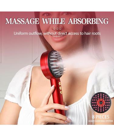 Hair Oil Applicator Scalp Massager Hair Oil Applicator Electric Massage Steam Hair Comb - Electric Massage Comb 3 Modes Hair Massage b - Buy Online on GoSupps.com
