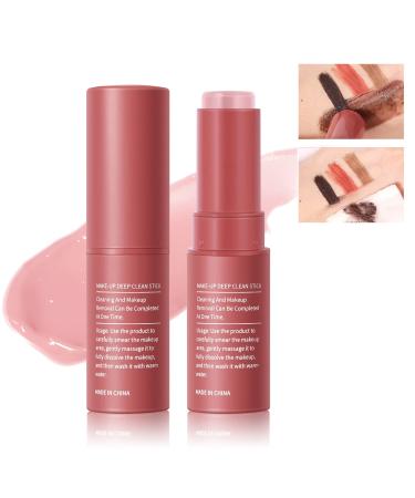 HOSAILY Makeup Remover Stick Daily Gentle Exfoliating Facial Cleanser Deep Cleansing Natural Melt Makeup Removing Balm Travel-Friendly Moisturize and Balance Skins PH Makeup Eraser for All Skin Types 1 Ounce (Pack of 1)