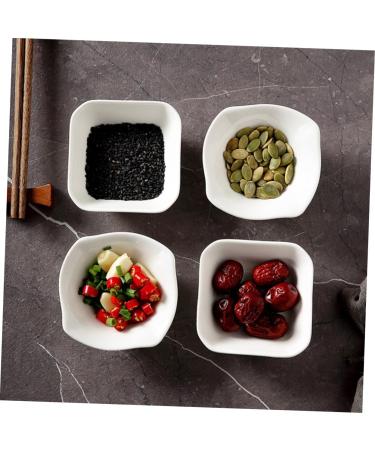 Zerodeko 8pcs Ceramic Dipping Sauce Bowl Seasoning Dish Small Dish for Dipping Sauce Dipping Bowls Soy Sauce Bowls Ceramic Sauce Bowl Ketchup Dish Salsa Bowls Ceramics White Soy Sauce Dish - Buy Online on GoSupps.com