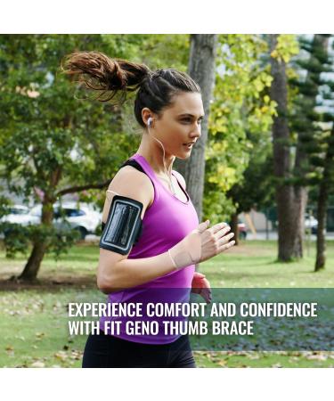 Thumb Brace Right Hand Splint for Carpal Tunnel & Arthritis Relief - Spica Stabilizer for De Quervain's & Tendonitis - Buy Online on GoSupps.com