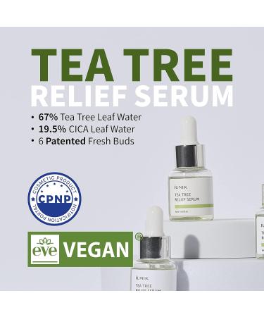 iUNIK Daily Serum Trial Kit - Rose Tea Tree & Propolis Serums (3x 0.51 fl.oz) | Perfect for Gifts & Travel - Buy Online on GoSupps.com