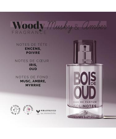 SOLINOTES Oudwood Perfume for Men - Eau De Parfum | Enchanting Woody and Musky Scent - Made in France - Vegan - 1.7 fl.oz - Buy Online on GoSupps.com