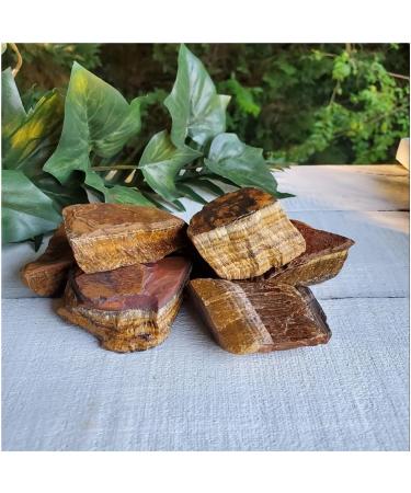 40g Yellow Tigers Eye Rough Stones (200g) - Buy Online on GoSupps.com