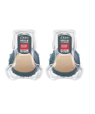 Dove Men +Care Shower Tool - 2 Pack | Exfoliating Body Scrubber Set - Buy Online on GoSupps.com