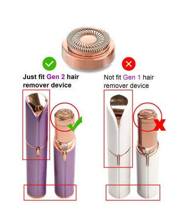 Finishing Touch Flawless Generation 2 Replacement Heads for Women's Facial Hair Remover - 4 Count - Buy Online on GoSupps.com
