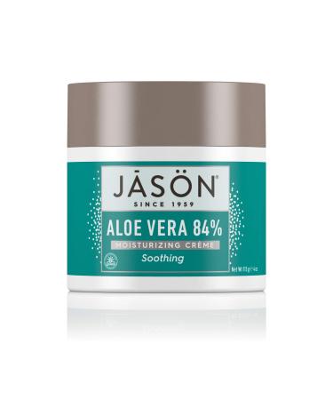 Jason Soothing Aloe Vera 84% Moisturizing Creme 4 oz (Pack of 3)