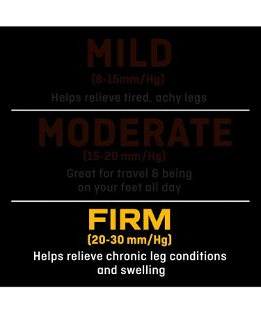 Buy FUTURO Firm Compression Dress Socks for Men - X-Large Black (20-30 mm/Hg) | International Shipping Available - Buy Online on GoSupps.com