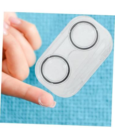 Homsfou 20-Piece Contact Lens Organizer Set | Glasses Case & Cleaning Tools for Contact Lenses Storage - Buy Online on GoSupps.com