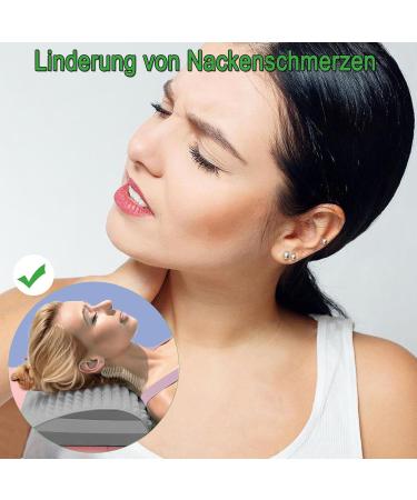 Buy Virtue Yun 2-in-1 Back Extension & Neck Stretcher | Orthopedic Massage Device for Neck & Back Pain Relief - Gray - Buy Online on GoSupps.com