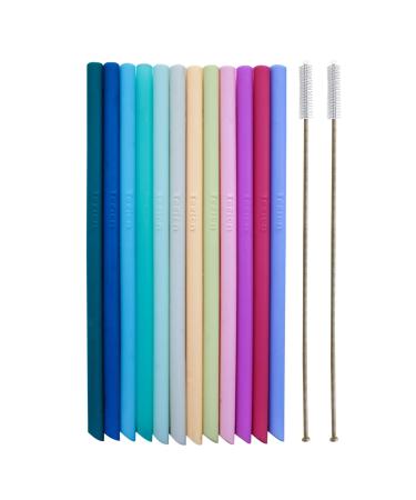 Tegion Mini Short Pinch Test Passed 5.5 Replacement Reusable Toddlers& Kids&Baby Silicone Small Straws for The First Years Take & Toss Spill Proof Straw Cup-Safe Fun for Baby Teething Chewing Netural Color - Buy Online on GoSupps.com