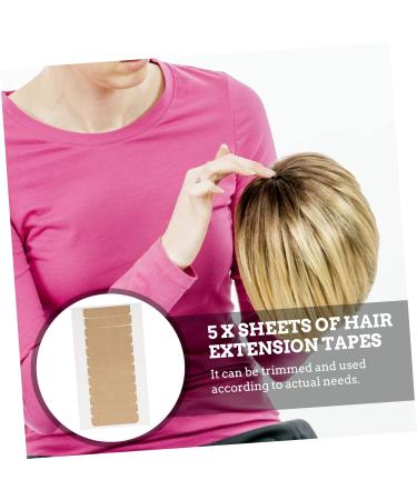 Angoily 35 Sheets Double-sided Tape Lace Front Wigs Tape for Wig Invisible Lace Wig Double Stick Tape Double Back Tape Invisible Tape Hair Extension Wig Tape Adhesive Hair Piece Front Lace - Buy Online on GoSupps.com