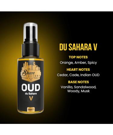 the shave factory After Shave Cologne - a fragrant essence for perfect aftershave care for a long-lasting feeling of freshness and comfort (1.69 fl. oz (50ml) Oud V Du Sahara) Oud V Du Sahara 1.69 Fl Oz (Pack of 1) - Buy Online on GoSupps.com