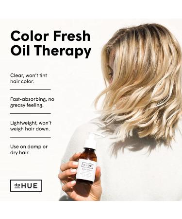 dpHUE Color Fresh Oil Therapy 3 fl oz - Argan Oil & Liquid Shea Butter Blend for All Hair Types -Vegan & Gluten-Free - Buy Online on GoSupps.com