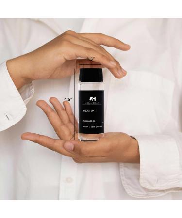 Dream On Essential Oil Scent 50mL - Luxury Diffuser Oil Inspired by Westin Hotel - White Tea Cedarwood Amber Sandalwood & Musk - 5 Star Hotel Collection - Buy Online on GoSupps.com