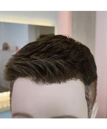 Buy Banker s Cut Hair System Toupee for Men - Ready to Use Brown | Premium Quality Hairpiece - Buy Online on GoSupps.com