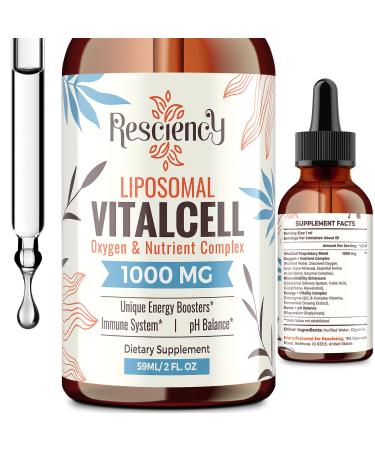 13-in-1 Liquid Oxygen & Nutrient Supplement for Energy Altitude Support Performance Antioxidant Immune Fatigue & Detox Liposomal for High Absorption pH Balance Organic Gluten Free 2 Fl Oz 2 Fl Oz (Pack of 1)
