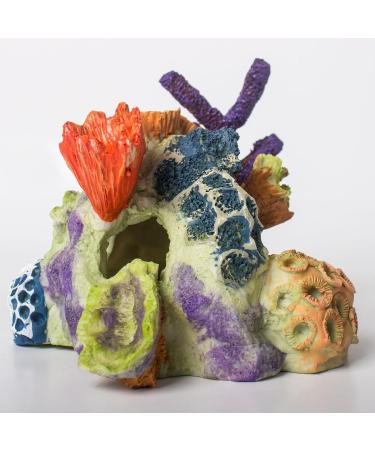 TAOMYPETS Coral Decor for Aquariums | Premium Resin Coral Reef Ornaments for Fish Tanks - Buy Online on GoSupps.com