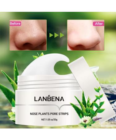 BlackheadMask With 60 Paper Strips - Nose Strips Blackhead - Nose Blackhead RemoverMask - Nose Plant Pore Strips - Black Head Remover Peel OffMask - Deep Cleansing Peel Off NoseMask 2 sets - Buy Online on GoSupps.com