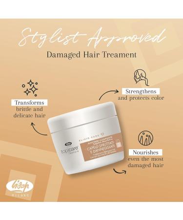 Lisap Top Care Repair Elixir | Hydrating Hair Mask with Argan Oil & Ceramide A2 - 8.45 fl oz - Buy Online on GoSupps.com