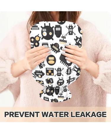 Purchase Naanle Monster Robot 2L Hot Water Bottle - Transparent Bag Large Size for Bed & Heat Therapy | Pain Relief & Comfort - Buy Online on GoSupps.com