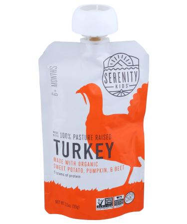 Serenity Kids Turkey with Organic Sweet Potato Pumpkin & Beet 6+ Months  3.5 oz (99 g)