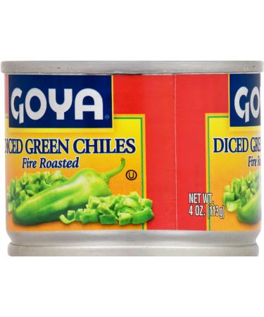 Goya Fire Roasted Diced Green Chiles 4 oz - Authentic Flavor Enhancer - Buy Online on GoSupps.com