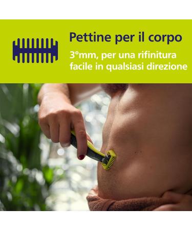 Philips OneBlade Face + Body Set QP620/50 Advanced Grooming with Unique OneBlade Technology International Shipping Available - Buy Online on GoSupps.com