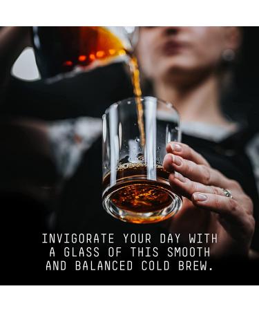 Stone Street Cold Brew Coffee - Strong & Smooth Low Acid Blend - 100% Arabica Gourmet Coarse Ground Dark Roast - Colombian Single Origin - 1 LB - Buy Online on GoSupps.com