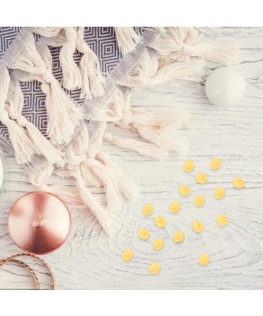 HOMSFOU Artificial Dried Soybeans Plastic Soy Beans Realistic Faux Beans Acorns Bulk Fake Soy Beans Prop Food Display Props Photography Props Fake Beans Photo Props Pvc Nut Food Play Yellow 0.8x06cm - Buy Online on GoSupps.com