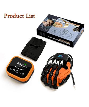 Hemiplegia Stroke Rehabilitation Robot Gloves | Arthritis Hand Aid | Finger Splint for Long-term Relief - Medium Left Hand - Buy Online on GoSupps.com