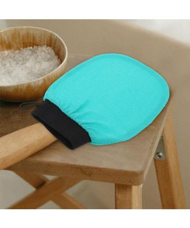 FRCOLOR Exfoliating Glove for Face & Body - Dead Skin Remover Mitt & Body Scrubber (Green) - Best International Shipping - Buy Online on GoSupps.com