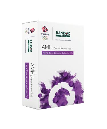 AMH Test | Anti-Mullerian Hormone Home Test | Randox Health | Test Your Ovarian Reserve | at-Home Fertility Blood Test | Female Fertility | Personalised Report Included | Health Results in 2-3 Days